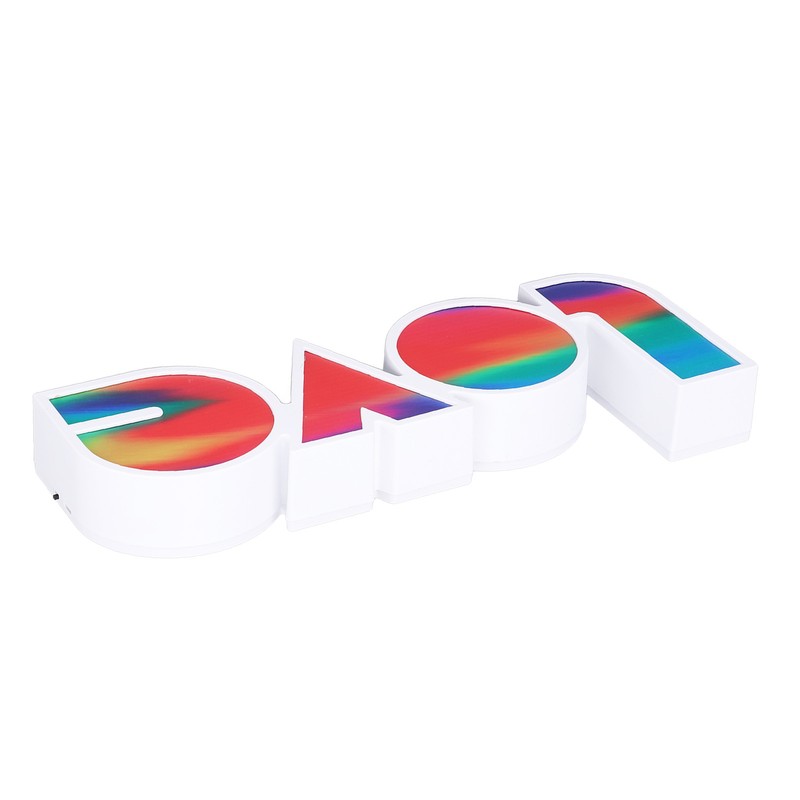 Love Letter Night Light Hangable Decorative Desktop LED Neon Lamp