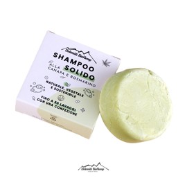 Solides Shampoo mit Hanföl und Rosmarin