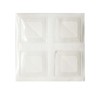 Lineco 1.25" Slimline Polypropylene Mounting Corners. Pack of 72. Self