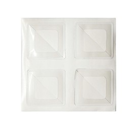 Lineco 1.25" Slimline Polypropylene Mounting Corners. Pack of 72. Self Adhesive, Pressure Sensitive, Non-Yellowing, Mount Pictures, Scrapbooking, DIY, Displaying Photos