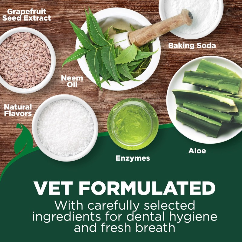 Vet’s Best Enzymatic Dog Toothpaste – Vet Formulated Dental Gel