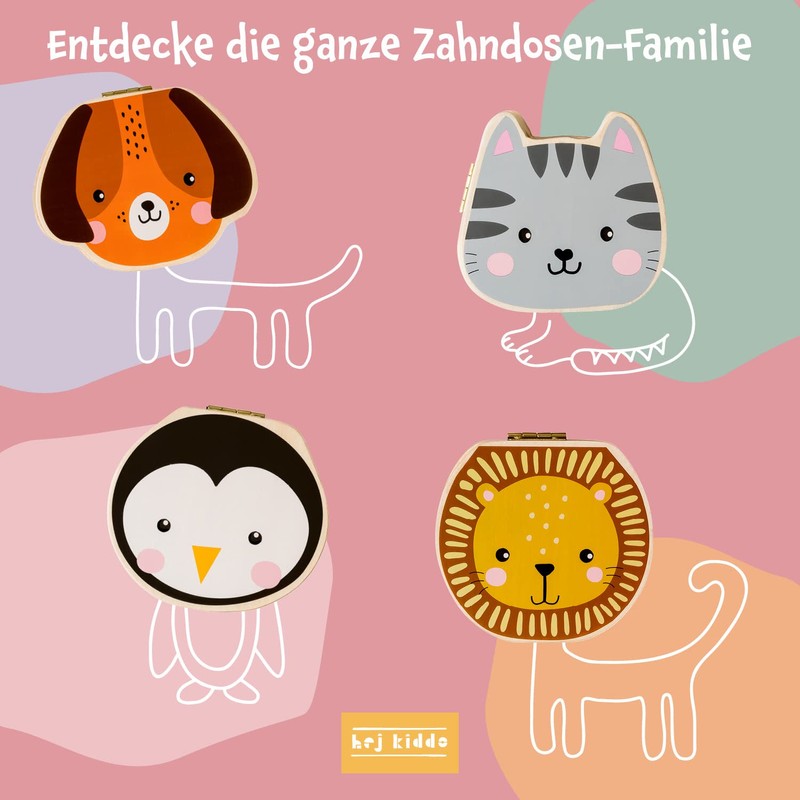 hej kiddo Tooth Box Milk Teeth | Tooth Box for