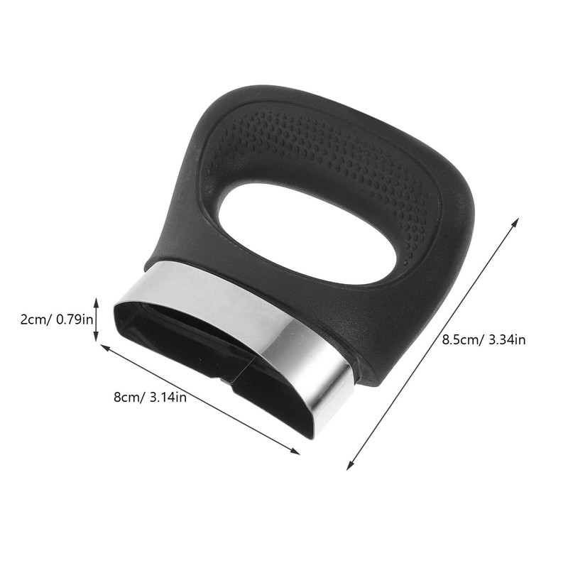 Kichvoe 2Pcs Pot Side Handles Replacement: Universal Pan HandlesHeat-Resistant Double-Hole