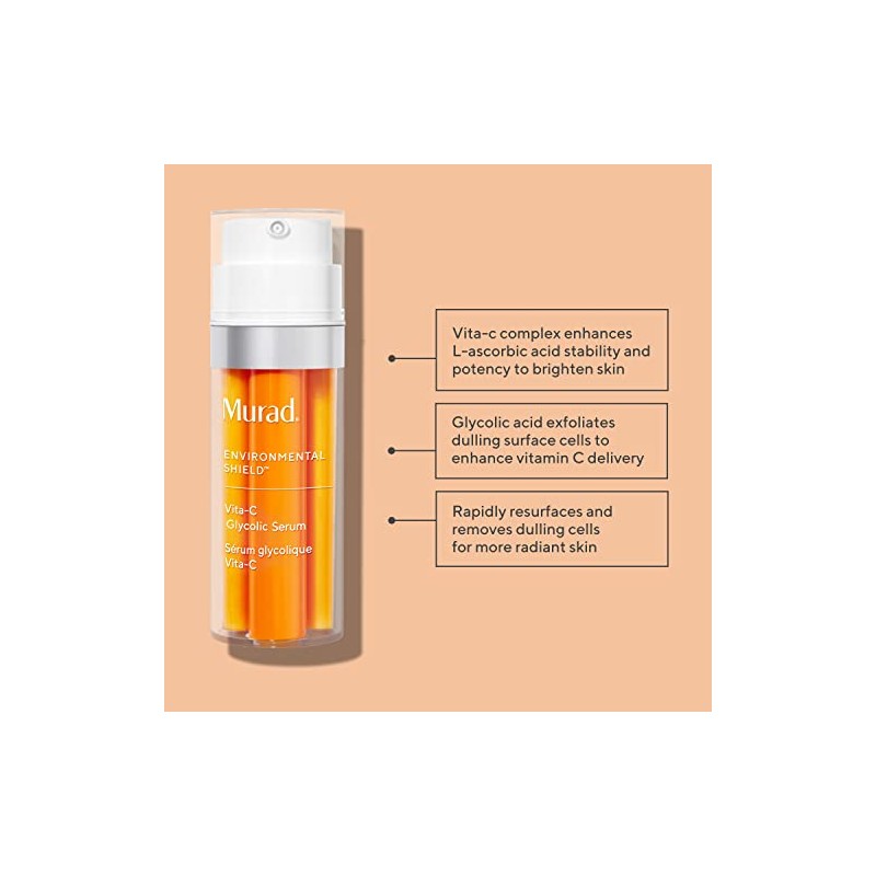 Murad Vita-C Glycolic Serum - Environmental Shield Skin Brightening Vitamin