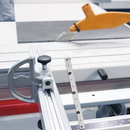 Leopacat Miter Bar, Aluminium Alloy T Track Slider T-Slot Jig Fixture Woodworking Tool for Table Saw Gauge Rod Wood Working Adjustable Tool 300mm / 11.81''