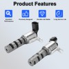 WMPHE 2PCS Engine Variable Valve Timing (VVT) Solenoid Intake Exhaust
