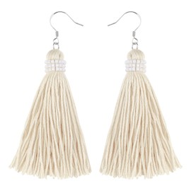 KELITCH New Drop Dangle Earrings Thread Tassel Earrings Women Summer Beach