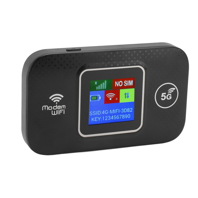 4G LTE Mobile WiFi Hotspot with SIM Card Slot for