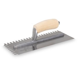 Flooring & Tiling Notched Trowel 1/4 X 1/2 X 1/4 U Curved