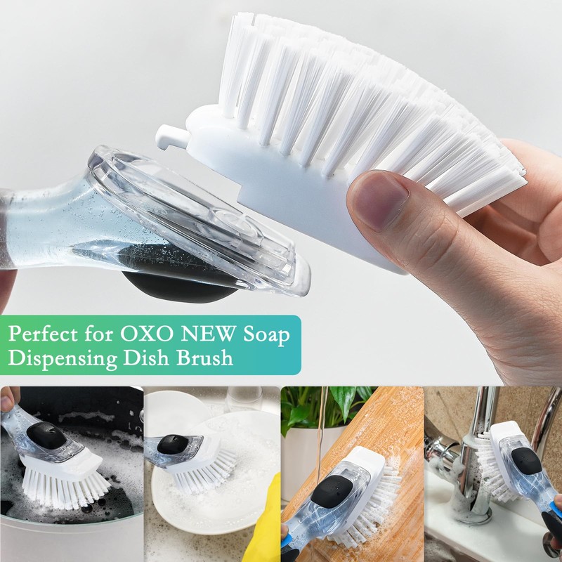 New Brush Refills for OXO New Soap Dispensing Dish Brush