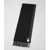 Nano Universe 668-4241201 Men's Soft Cashmere Blend Scarf, 050 brown