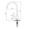 Fonveth Drinking Water Faucet, Oil Rubbed Bronze Single Handle Solid