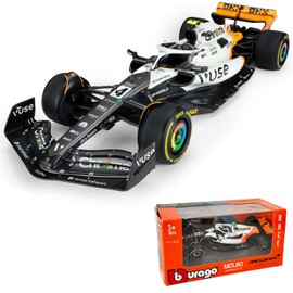 Bburago 1/43 Scale Formula 1 McLaren F1 MCL60 Monaco Grand Prix Collection - #81 Oscar Piastri