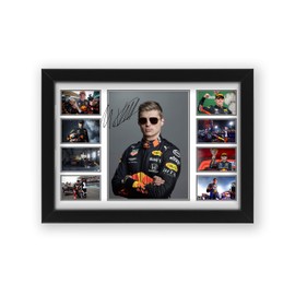 Max Verstappen Signed Poster Print- Limited Edition Autograph Fan Gift – Collectible Memorabilia Merchandise (Unframed A3 (30x40cm))