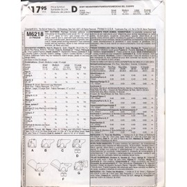 Pet Clothes, M6218, All Sizes