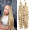 Deep Wave Crochet Hair 18 Inch 2 packs Long Curly