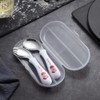 STOBOK 1 Set Toddler Practicing Tableware Baby Spoons Forks Utensils
