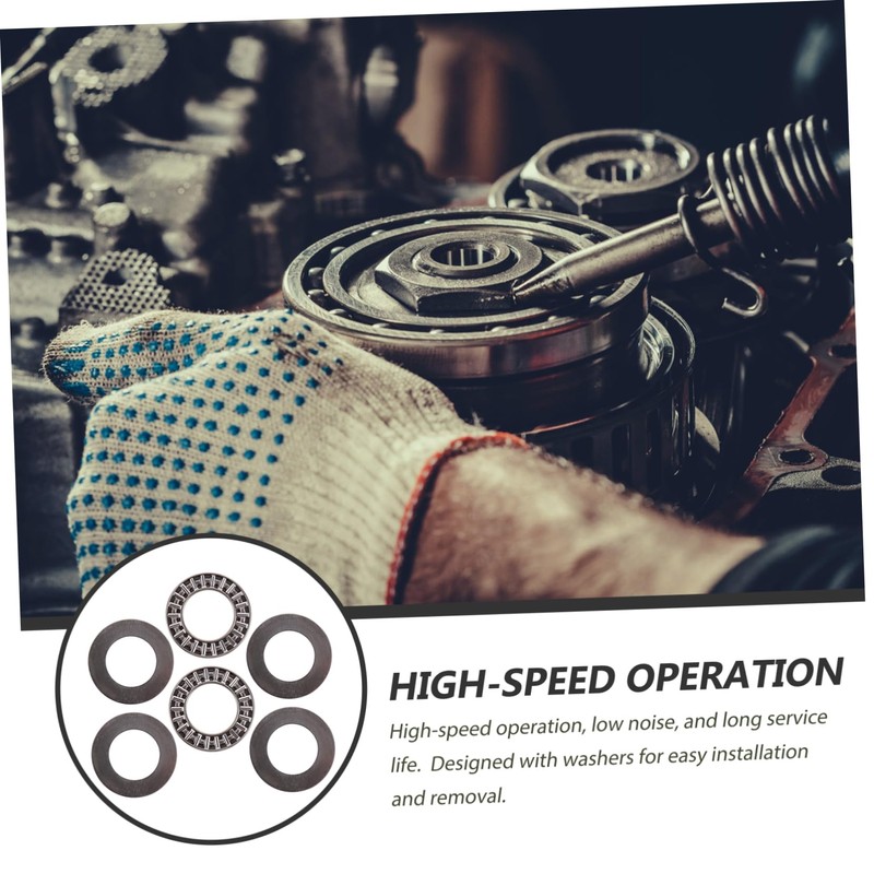 Mobestech Smooth Operation Carbon Steel High Load Thrust Bearings Miniature