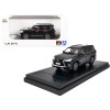 DCD Lexus LX570 with Sunroof Black 1/64 Diecast Model Car by LCD Models
