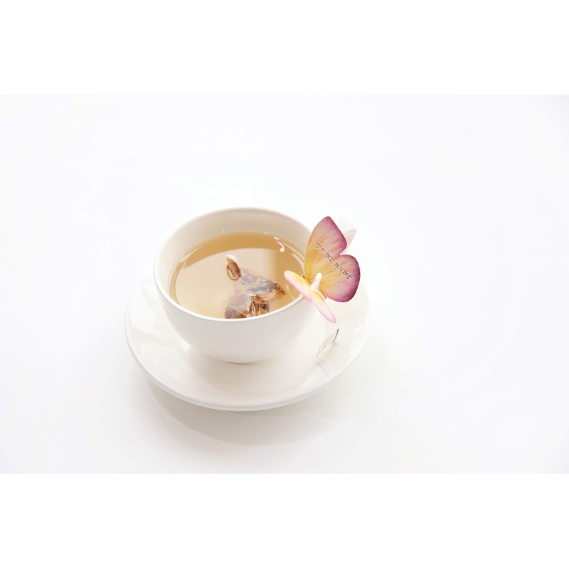 KKOKDAM Tea, 6 Butterfly Flower Tea Bag Sampler Kit, 6Count