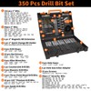 350Pcs Drill Bit Set for Home Repair & Furniture Assembly,