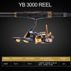 Sougayilang Telescopic Fishing Rod Reel Combos Portable Fishing Pole with