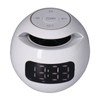 Multifunctional Bluetooth 5.0 Alarm Clock Speaker Rechargeable Ball Shape Portable