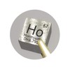 Elemental Specimen Holmium Ho 0.4 inch (10 mm) Square Cube,