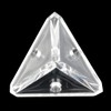 Erpmlyo 12 Piece Acrylic Corner Brackets with Semi-Transparent Screws, Clear