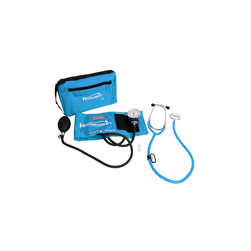 HOME CARE Kit bauma con estetoscopio simplex azul turquesa Homecare