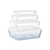 Pyrex Cook & Freeze Rectangular with Lid 22 x 17cm