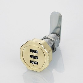 Furniture Cabinet Digital Lock - 30mm Gold Gold 5ea