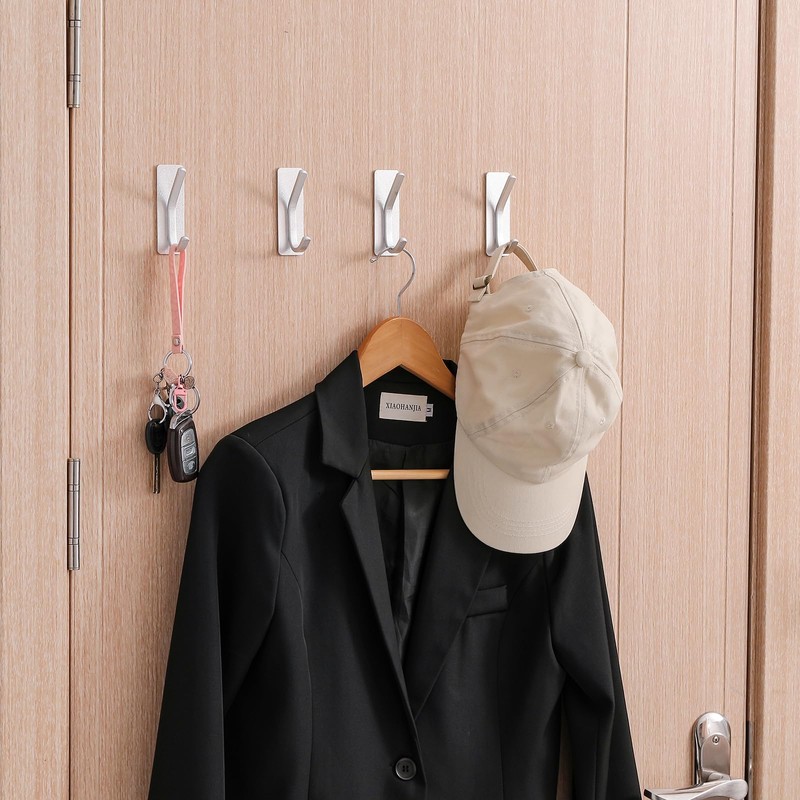 Paoli Heavy Duty Adhesive Hooks,Self-Adhesive Hooks Multiple Colors and Styles