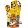 Blue Q Man with A Pan Oven Mitt, 1 EA