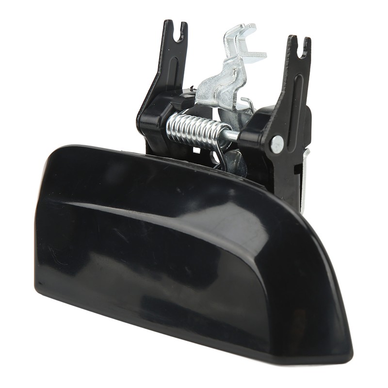 Car Rear Outer Exterior Door Handle Black ABS Replacement for