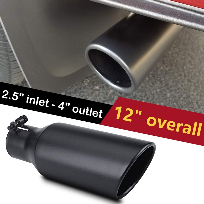 LCGP 2.5 Inch Inlet Exhaust Tip 2.5" x 4" x