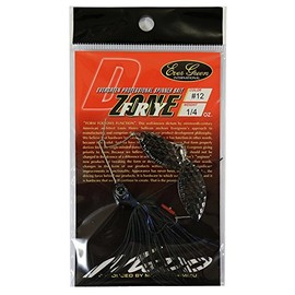 エバーグリーン(EVERGREEN) スピナーベイト Dゾーンフライ ダブルウィローリーフ 1/4oz #12 スーパーブラック.