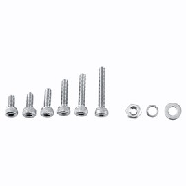 M2 304 Stainless Steel Allen Screws With Hex Nuts Washers Assortment Fasteners(Cap head)