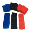 Red Elasticated Sweat Headband / Wristband Gym Set