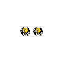 Bally Baby Pac Man Pinball Machine Spinner Decal Set
