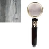 Handheld Shower Head with Water Stop Button 3 Levels Adjustable
