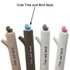 Maydahui 12 PCS Tree and Bird Rollerball Gel Pens Novelty