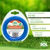 2pk Strimmer Wire 1.6mm x 20m | Heavy Duty Strimmer