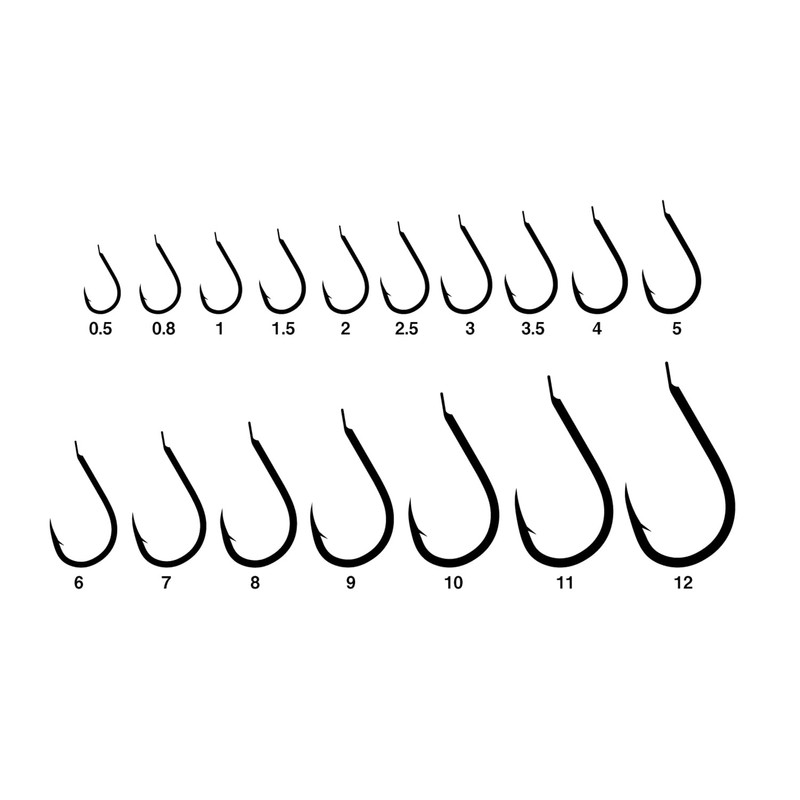 Gamakatsu Chinu Hook No. 7 Fishing Hooks