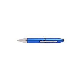 CROSS X Cobalt Blue Rollerball Pen with Chrome Appointments incl. Premium Gift Box / Refillable Gel Ink Rollerball Pen