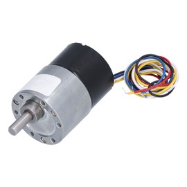 JGB37‑3525 DC 24V Motor High Torsion Speed Reduction Low Noise Reversible Brushless Geared Motor35RPM