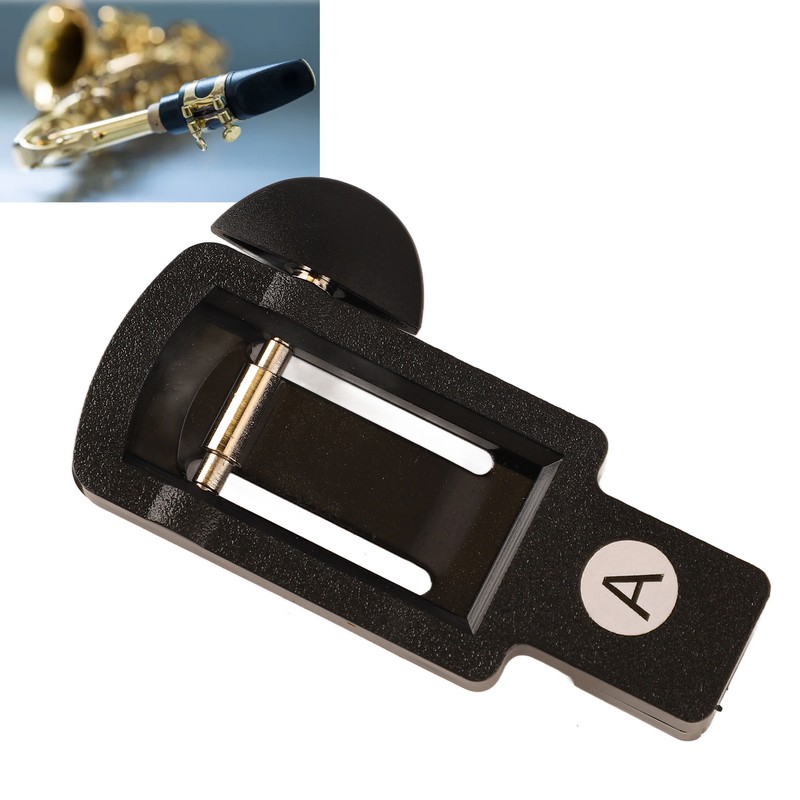 Saxophone Reed Trimmer Black Sax Reed Cutter Repairer Musical Instrument