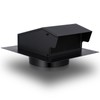 Rossesay Roof Vent Cap with Damper Removable Screen and Bottom