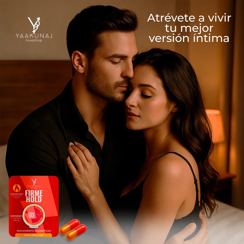 Energía Masculina Yaakunaj Firme Hold Tabletas 500mg Natural