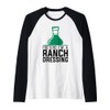 Ranch Seasoning Powder Packets Bottle Ranch Dressing Raglan Baseball Tee